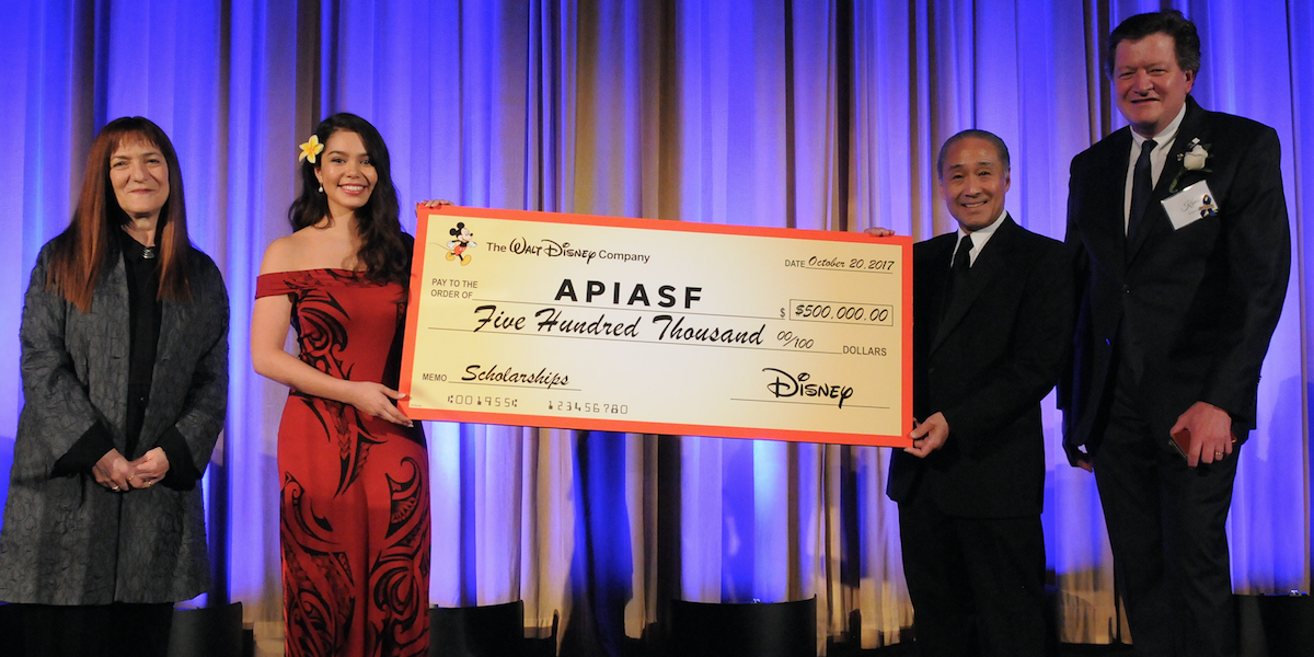 Disney Asian & Pacific Islander American Scholarship Fund APIASF Scholarship with Aulii Carvalho