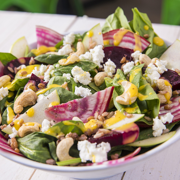 Beet & Goat Cheese Salad, Fork & Salad, Old Towne Orange, CA.