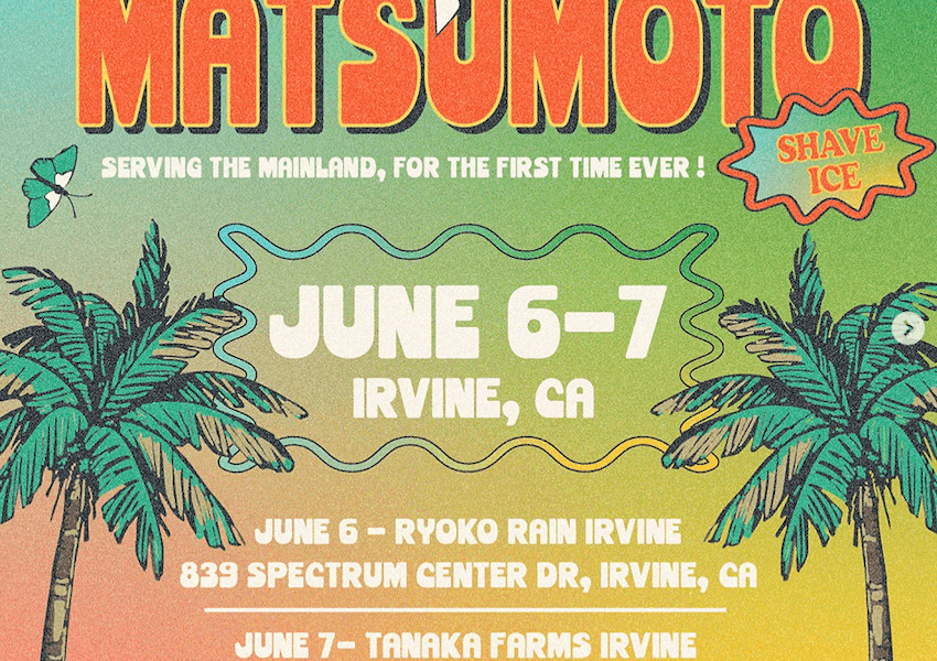 Matsumoto Shave Ice is coming to Irvine, CA